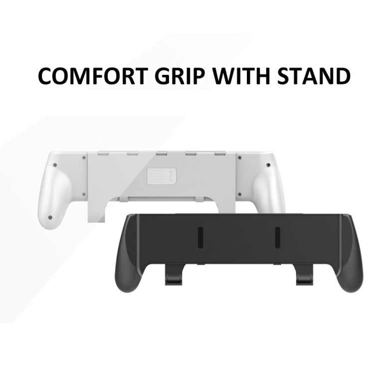 JYS NS218 Multifunctional Game Console Integrated Protective Case With Grip For Switch OLED, White, Black - ORIWHIZJYSNintendo AccessoriesNintendo Accessories Cases
