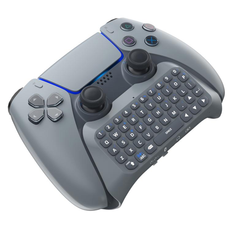 JYS - P5121 Bluetooth Wireless Handle Keyboard Can Chat Voice External Keyboard Suitable For PS5, Note: Without Handle, JYS - P5121 (Grey) - ORIWHIZSony AccessoriesSony Accessories GamepadsToys & Hobbies