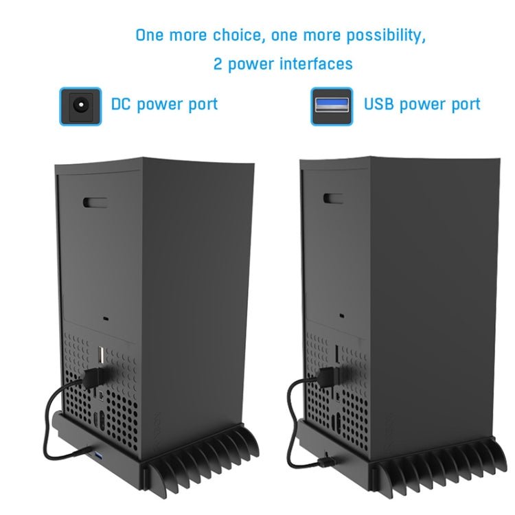 JYS X133 Multi - Function Cooling Base + Game Disc Storage For XBOXSeries X Host, JYS X133 - ORIWHIZJYSMicroSoft AccessoriesMicroSoft Accessories Holder