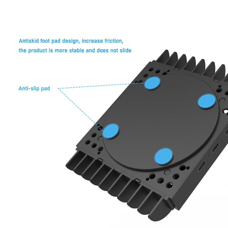 JYS X133 Multi - Function Cooling Base + Game Disc Storage For XBOXSeries X Host, JYS X133 - ORIWHIZJYSMicroSoft AccessoriesMicroSoft Accessories Holder