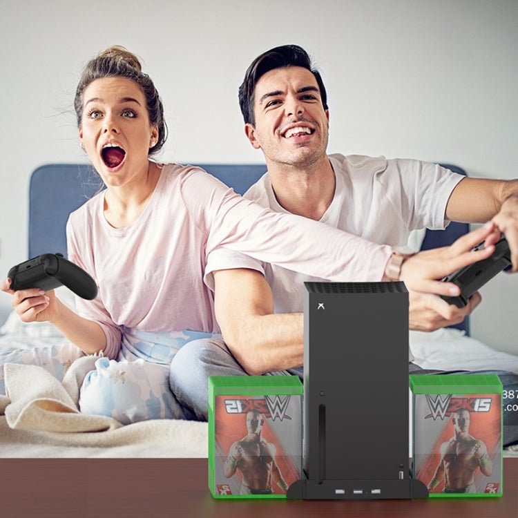 JYS X133 Multi - Function Cooling Base + Game Disc Storage For XBOXSeries X Host, JYS X133 - ORIWHIZJYSMicroSoft AccessoriesMicroSoft Accessories Holder