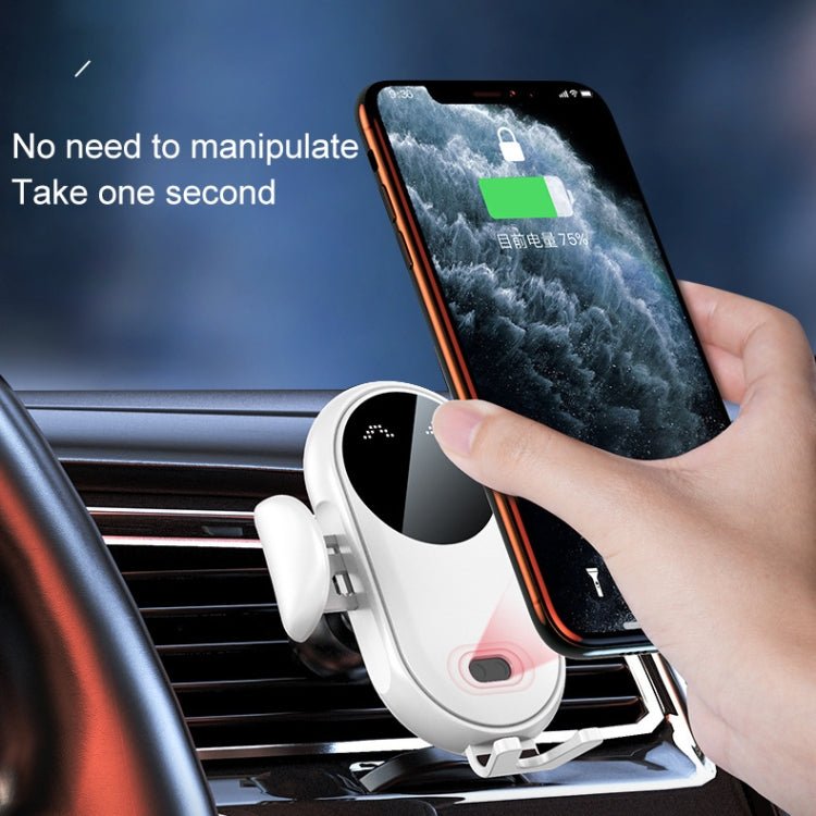 K10 15W Max Output Infrared Sensor Car Air Outlet Bracket Wireless Charger, K10 - ORIWHIZ