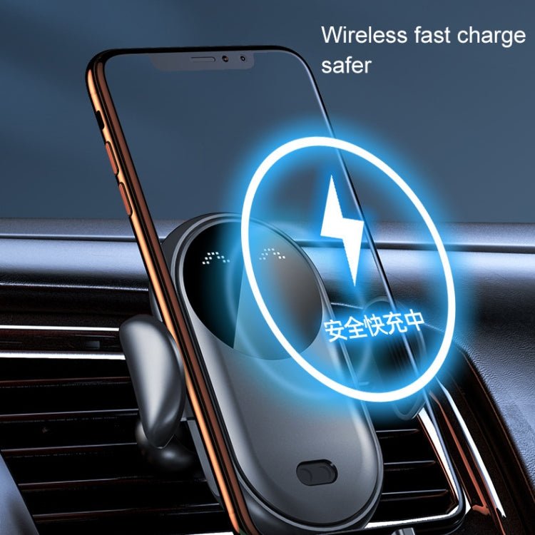 K10 15W Max Output Infrared Sensor Car Air Outlet Bracket Wireless Charger, K10 - ORIWHIZ