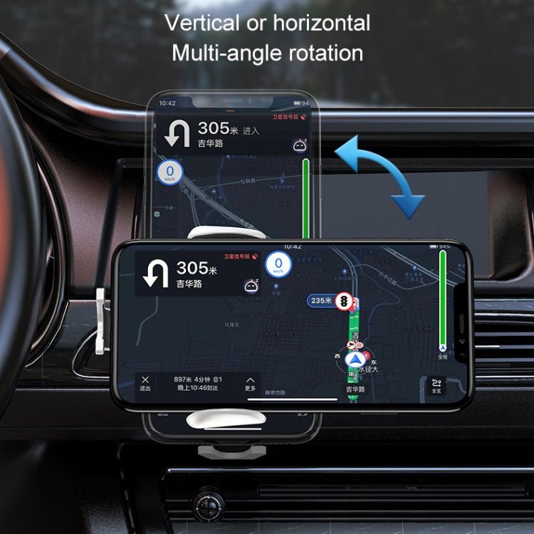 K10 15W Max Output Infrared Sensor Car Air Outlet Bracket Wireless Charger, K10 - ORIWHIZ