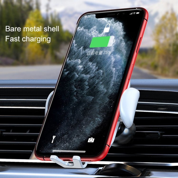 K10 15W Max Output Infrared Sensor Car Air Outlet Bracket Wireless Charger, K10 - ORIWHIZ