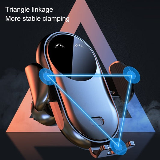 K10 15W Max Output Infrared Sensor Car Air Outlet Bracket Wireless Charger, K10 - ORIWHIZ