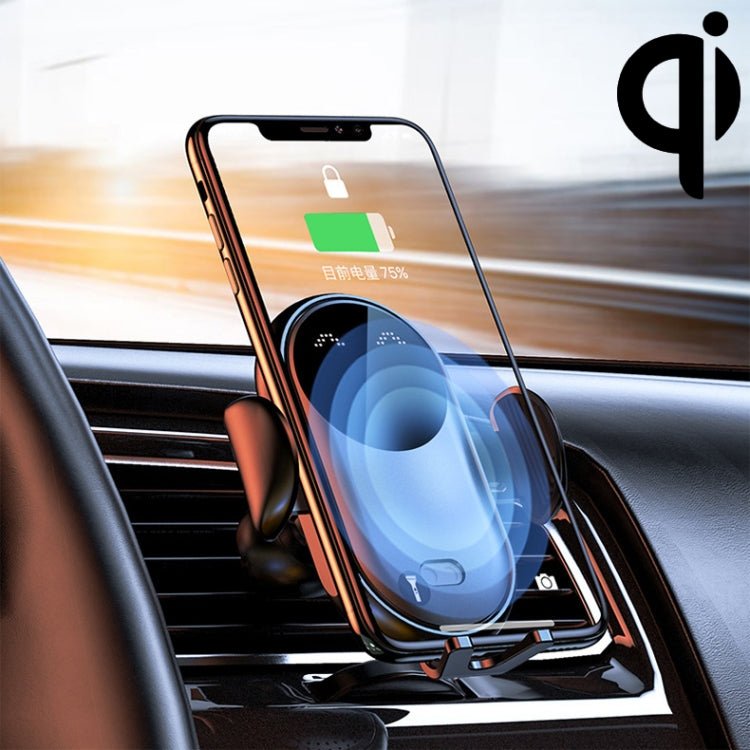 K10 15W Max Output Infrared Sensor Car Air Outlet Bracket Wireless Charger, K10 - ORIWHIZ