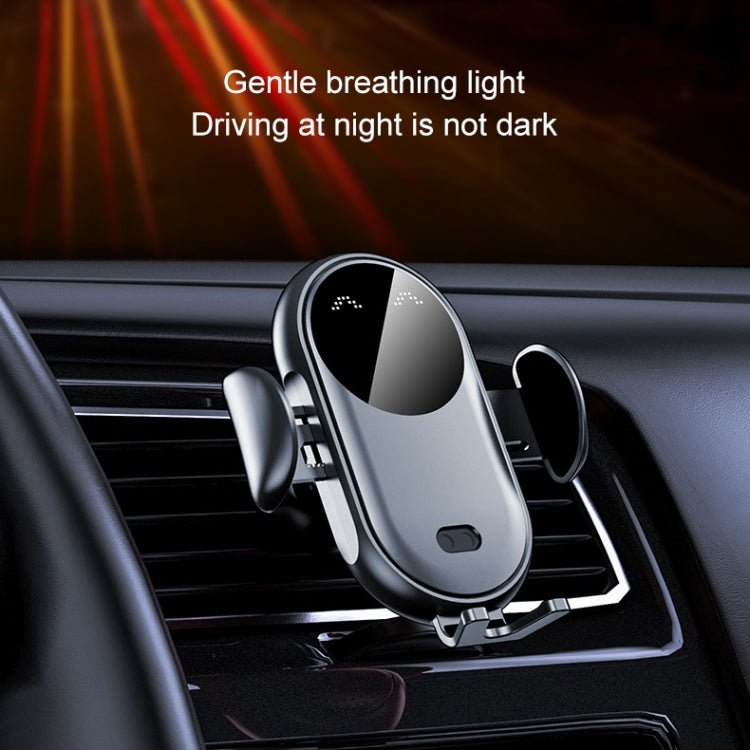 K10 15W Max Output Infrared Sensor Car Air Outlet Bracket Wireless Charger, K10 - ORIWHIZ