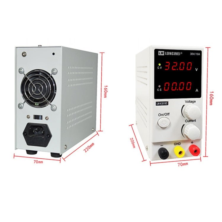 K3010D 30V 10A DC Switching Regulated Powers Supply Phone Repair Voltage Regulator, K3010D AU Plug, K3010D EU Plug, K3010D UK Plug, K3010D US Plug - ORIWHIZ