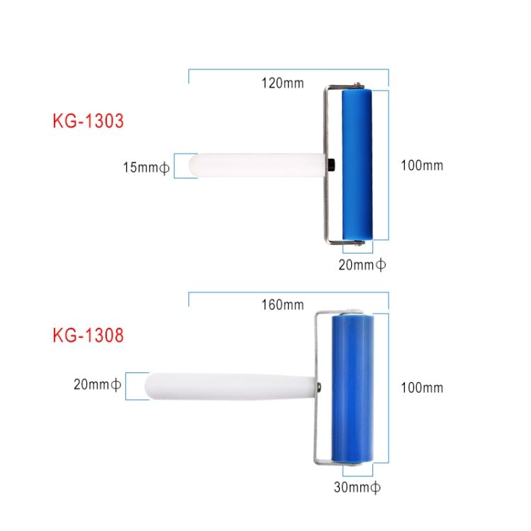 Kaisi 1303 Silicone Roller Tool Mobile Cell Phone Screen Protector Pasting Roller Wheel LCD OCA Polarizing Tools, Kaisi 1303 - ORIWHIZ