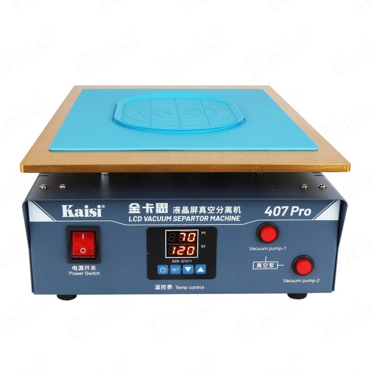Kaisi 407 Pro 17 inch Dual Vacuum Pump LCD Screen Separator Machine, AU Plug, UK Plug, EU Plug - ORIWHIZ