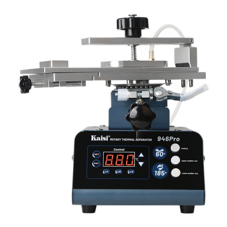Kaisi 946 Pro LCD Touch Screen Separator Rotating Thermal Machine with Double Vacuum Pumps, US Plug, EU Plug, UK Plug - ORIWHIZ