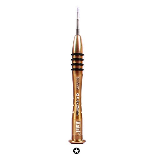 Kaisi K - 222 Precision Screwdrivers Professional Repair Opening Tool for Mobile Phone Tablet PC (Five star: 0.8), Five star: 0.8 - ORIWHIZ
