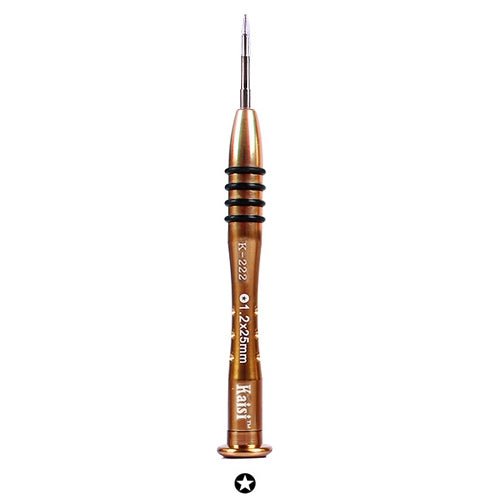 Kaisi K - 222 Precision Screwdrivers Professional Repair Opening Tool for Mobile Phone Tablet PC (Five star: 1.2), Five star: 1.2 - ORIWHIZ