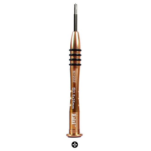 Kaisi K - 222 Precision Screwdrivers Professional Repair Opening Tool for Mobile Phone Tablet PC (Phillips: 2.5), Phillips: 2.5 - ORIWHIZ