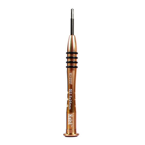 Kaisi K - 222 Precision Screwdrivers Professional Repair Opening Tool for Mobile Phone Tablet PC (Phillips: 2.5), Phillips: 2.5 - ORIWHIZ