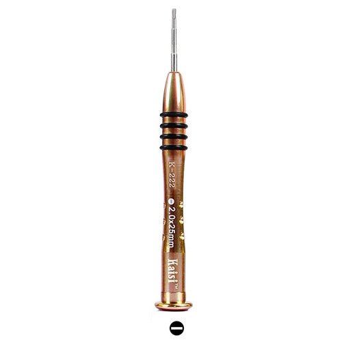 Kaisi K - 222 Precision Screwdrivers Professional Repair Opening Tool for Mobile Phone Tablet PC (Straight: 2.0), Straight: 2.0 - ORIWHIZ