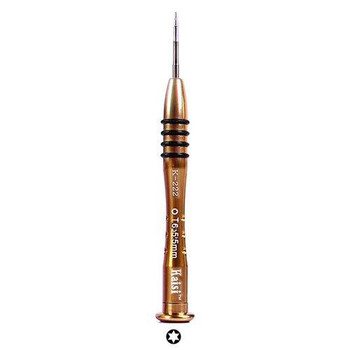 Kaisi K - 222 Precision Screwdrivers Professional Repair Opening Tool for Mobile Phone Tablet PC (Torx: T6), Torx: T6 - ORIWHIZ