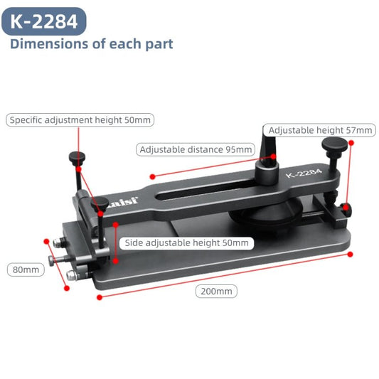 Kaisi K - 2284 Universal Unheated LCD Screen Separator Fixture, K - 2284 - ORIWHIZ