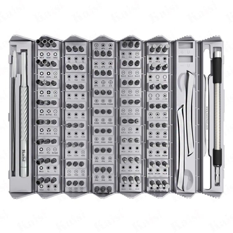 Kaisi K - 8128 128 in 1 Precision Magnetic Screwdriver Set, Kaisi K - 8128 - ORIWHIZ