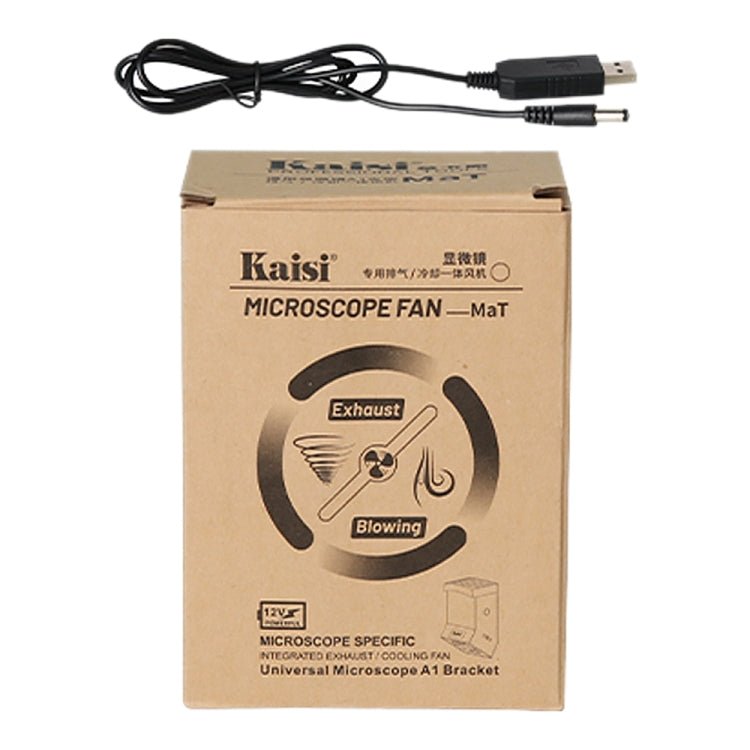 Kaisi MaT Adjustable Angles Smoke Exhaust Fan Suitable for 6565 / 7045 / 7050 Series Microscopes, Kaisi MaT - ORIWHIZ