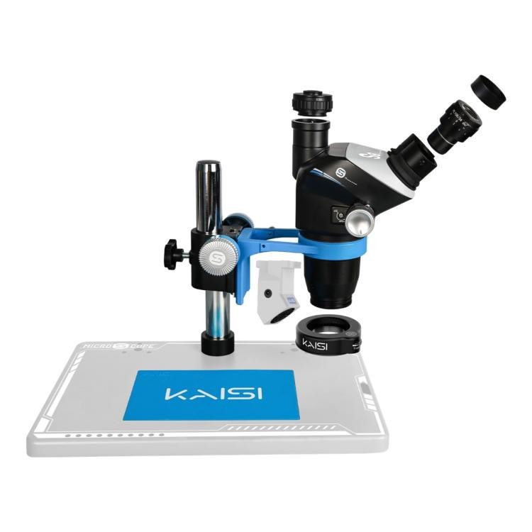 Kaisi S8 6.7 - 52X Zoom Trinocular Stereo Microscope Set, Kaisi S8 - ORIWHIZ