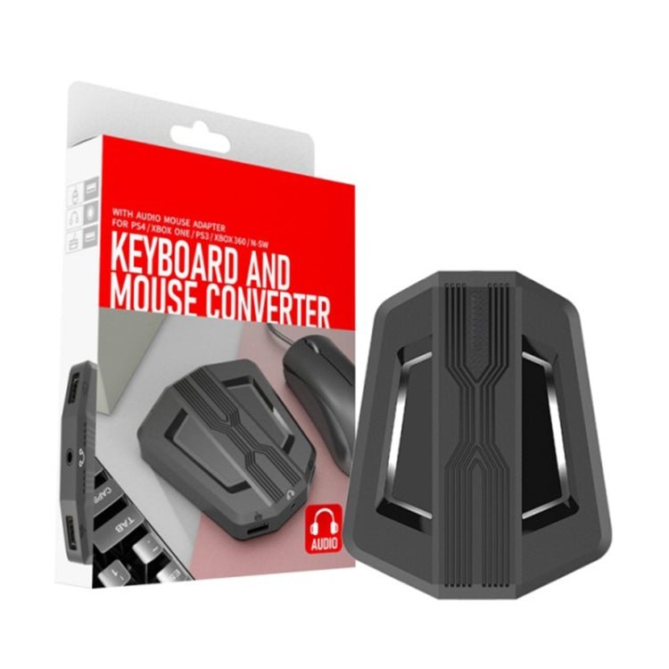 Keyboard And Mouse Converter For PS4/Switch/PS4 Pro/XBOX ONE, Black, Support Audio Models - ORIWHIZSony AccessoriesSony Accessories Adapter & CablesToys & Hobbies
