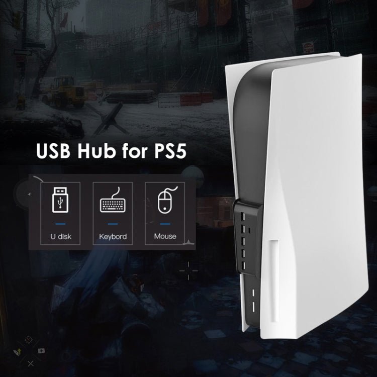 KJH P5 - 008 6 in 1 USB Splitter Expander Hub Adapter For PS5, KJH P5 - 008 - ORIWHIZSony AccessoriesSony Accessories Adapter & CablesToys & Hobbies