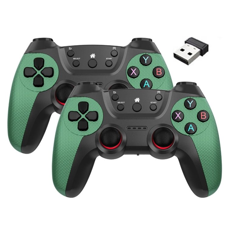 KM - 029 2.4G One for Two Doubles Wireless Controller Support PC / Linux / Android / TVbox, KM - 029 (Elegant Silver), KM - 029 (Mint Green), KM - 029 (Cangling Green), KM - 029 (Vitality Orange), KM - 029 (Rose Pink), KM - 029 (Lemon Yellow), KM - 029 (Mountain Blu... - ORIWHIZSony AccessoriesSony Accessories GamepadsToys & Hobbies