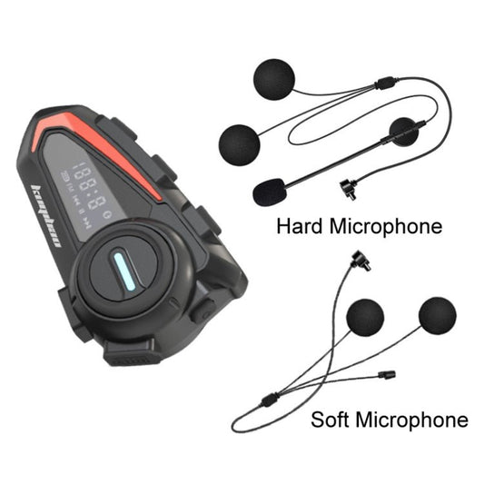KUQIBAO Motorcycle Helmet Waterproof Bluetooth - compatible Headset With Screen - ORIWHIZConsumer ElectronicsKUQIBAOMotorcycle Walkie Talkie
