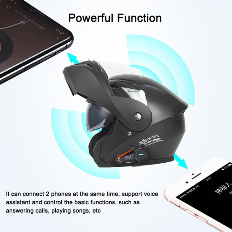 KUQIBAO Motorcycle Helmet Waterproof Bluetooth - compatible Headset With Screen - ORIWHIZConsumer ElectronicsKUQIBAOMotorcycle Walkie Talkie