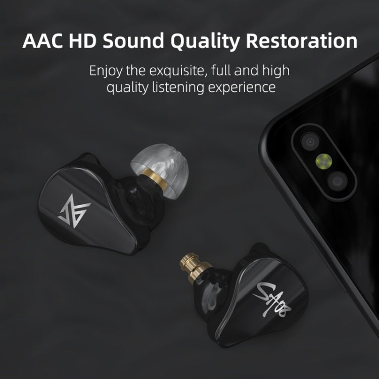 KZ SA08 Wireless Four - unit 5BA Balance Armature Bluetooth In - ear TWS Earphone, SA08 - ORIWHIZ