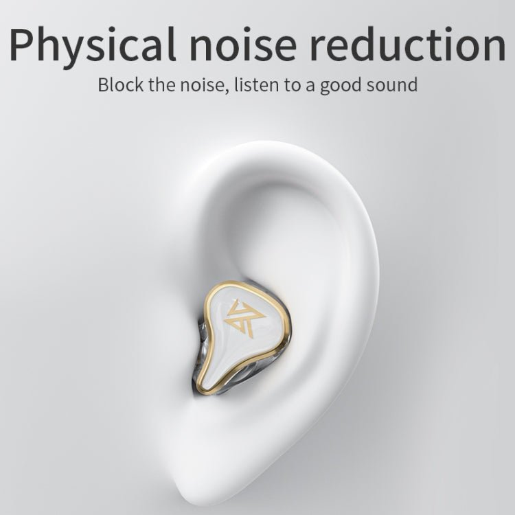 KZ SK10 1DD+1BA Hybrid Technology Bluetooth 5.2 True Wireless TWS Earphone, SK10(White), SK10(Pink), SK10(Black) - ORIWHIZ