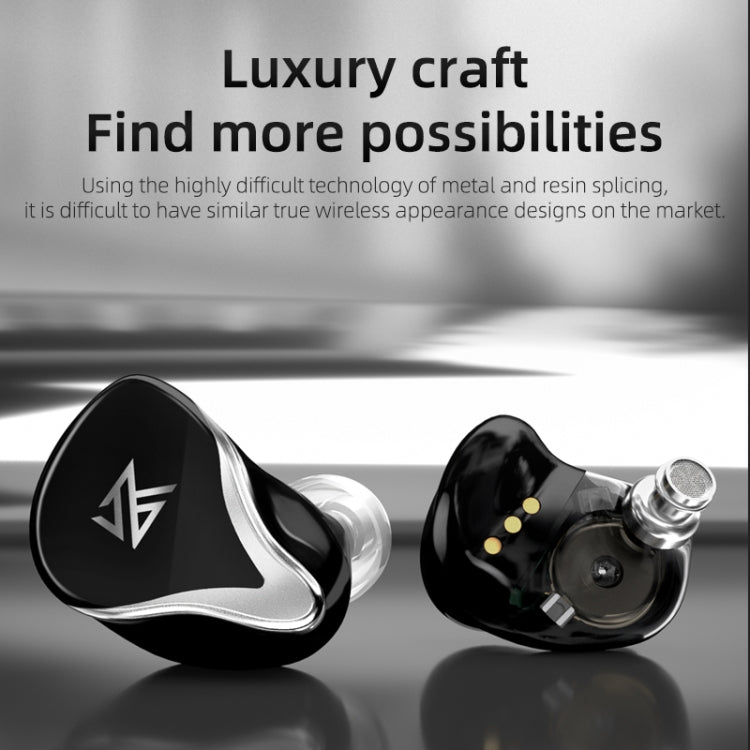 KZ Z3 Hybrid Technology 1DD+1BA Wireless Bluetooth 5.2 Sports Noise Reduction TWS In - ear Earphone - ORIWHIZ