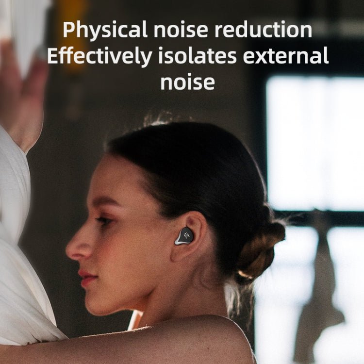 KZ Z3 Hybrid Technology 1DD+1BA Wireless Bluetooth 5.2 Sports Noise Reduction TWS In - ear Earphone - ORIWHIZ
