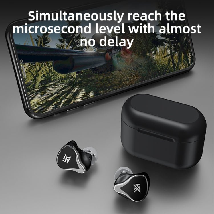 KZ Z3 Hybrid Technology 1DD+1BA Wireless Bluetooth 5.2 Sports Noise Reduction TWS In - ear Earphone - ORIWHIZ