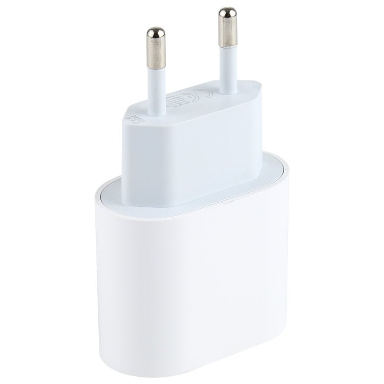 L - 012 2 in 1 20W PD USB - C / Type - C Interface Travel Charger + USB - C / Type - C to 8 Pin Data Cable Set, EU Plug - ORIWHIZ