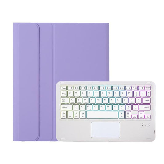 Lambskin Pen Slot Touch Pad Backlight Bluetooth Keyboard Leather Tablet Case, For iPad Air 2022&2020 / Pro 11 2021&2020&2018, For iPad 10.2 2021&2020&2019/Air 2019/Pro 10.5, For iPad 9.7 2018&2017 / Pro 9.7 / Air 2 - ORIWHIZApple AccessoriesiPad KeyboardiPad Keyboard For iPad Pro