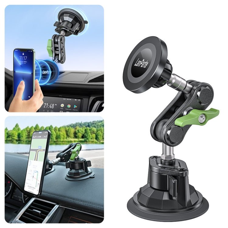 Lanparte Magnetic Car Phone Holder Adjustable Suction Cup Navigation Stand, RBA - M01N, RBA - M01NB, RBA - M01NL, RBA - M01NLB, RBA - M01 - ORIWHIZ