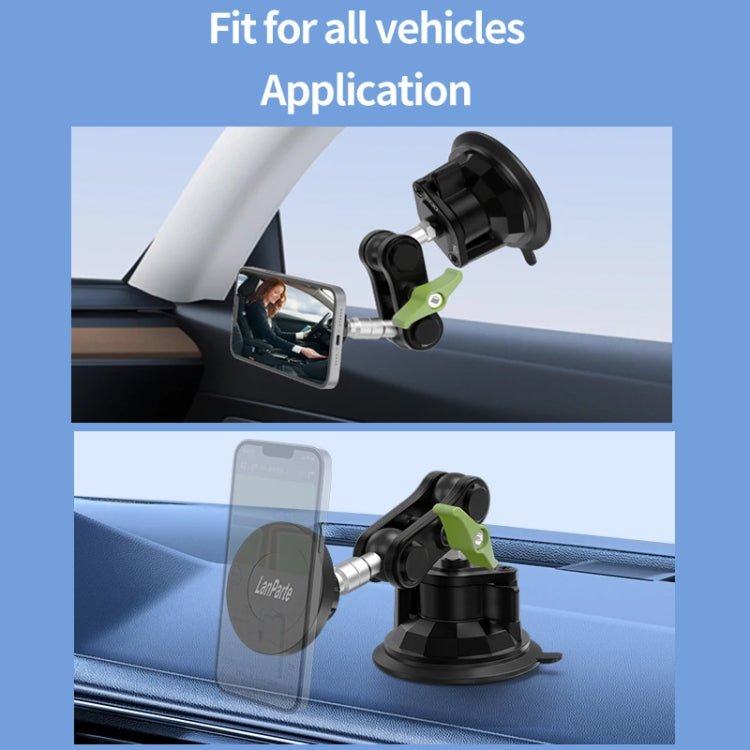 Lanparte Magnetic Car Phone Holder Adjustable Suction Cup Navigation Stand, RBA - M01N, RBA - M01NB, RBA - M01NL, RBA - M01NLB, RBA - M01 - ORIWHIZ