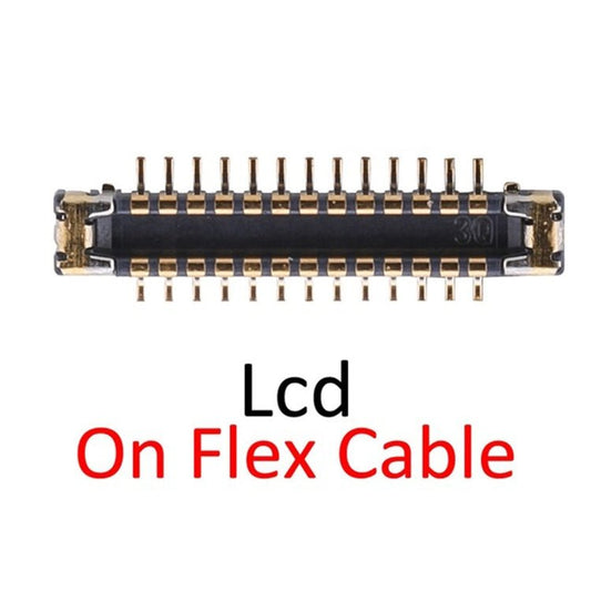 LCD Display FPC Connector On Flex Cable for iPhone XR, For iPhone XR - ORIWHIZ
