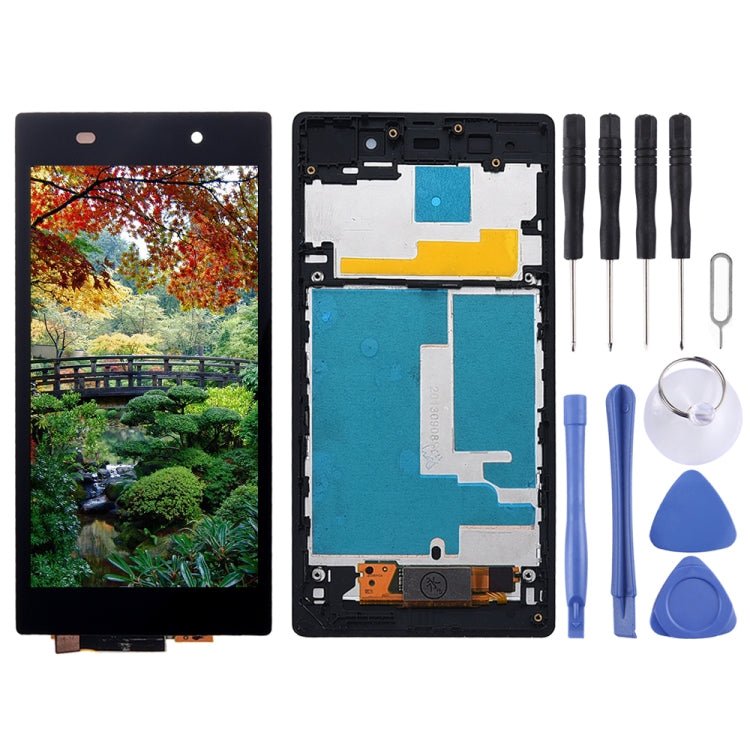 LCD Display + Touch Panel with Frame for Sony Xperia Z1 / L39h / C6902 / C6903 / C6906 / C6943, For Xperia Z1 - ORIWHIZ