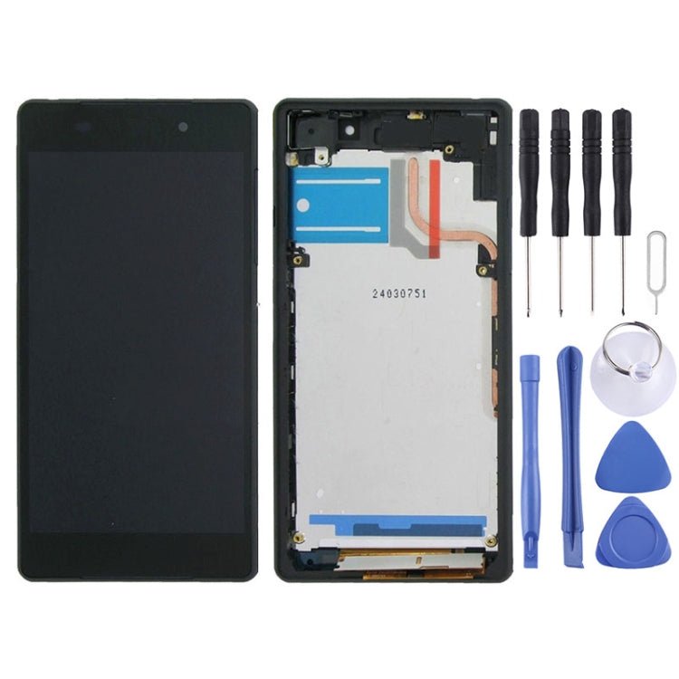 LCD Display + Touch Panel with Frame for Sony Xperia Z2 / D6502 / D6503 / D6543 (3G Versioin), For Xperia Z2 - ORIWHIZ