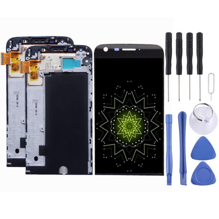 LCD Screen and Digitizer Full Assembly Digitizer Assembly with Frame, for LG G5 H840 / H850, For LG G5 - ORIWHIZ