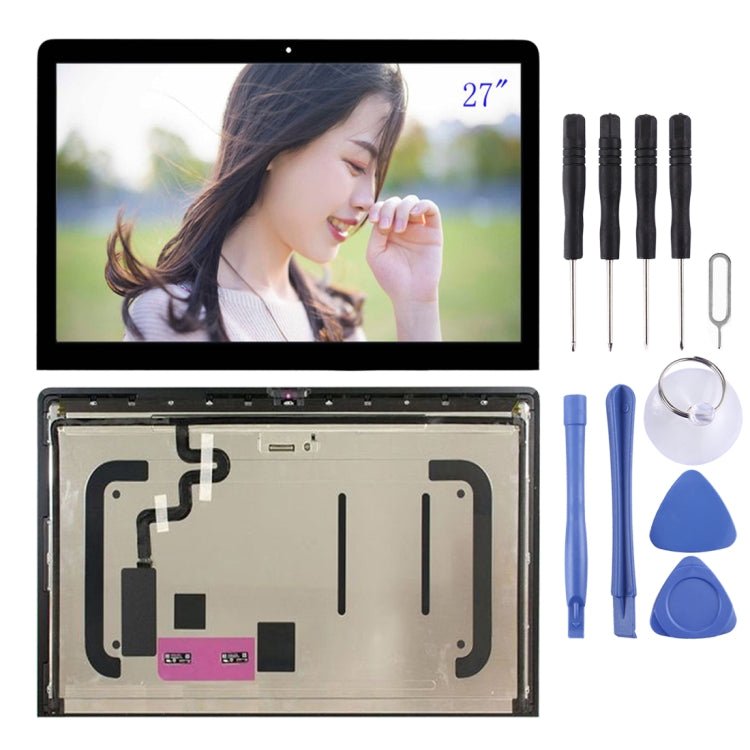 LCD Screen and Digitizer Full Assembly for Apple iMac A1419 27 inch Retina 5K (2015) LM270QQ1 New 661 - 03255, For A1419 5K (2015) - ORIWHIZ