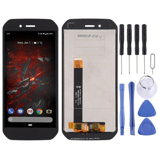 LCD Screen and Digitizer Full Assembly for Cat S42 (2020), For Cat S42 2020(Black) - ORIWHIZ