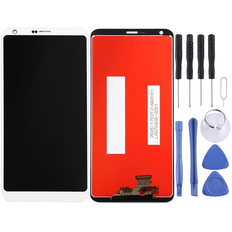 LCD Screen and Digitizer Full Assembly for LG G6 / H870 / H871 / H872 / LS993 / VS998 , For LG G6, For G6 White - ORIWHIZ