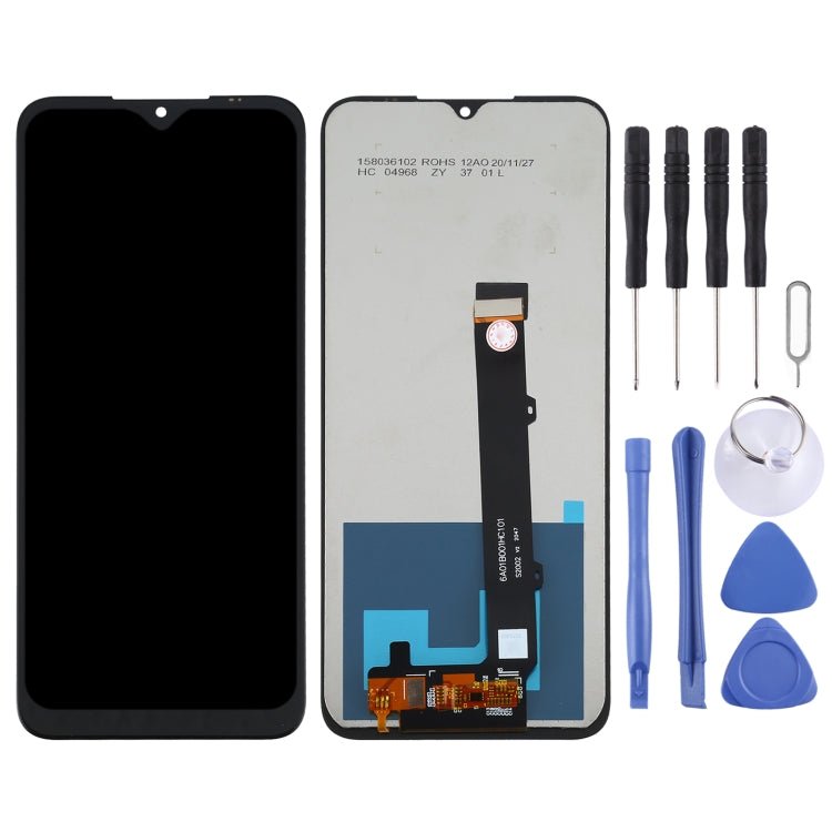 LCD Screen and Digitizer Full Assembly for LG K41s LMK410EMW / LM - K410EMW / LM - K410, For LG K41s - ORIWHIZ