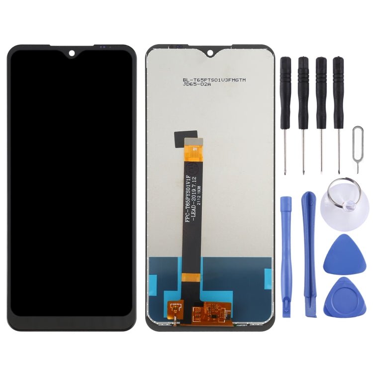 LCD Screen and Digitizer Full Assembly for LG Q51 / K51 LM - Q510N, For LG Q51 - ORIWHIZ