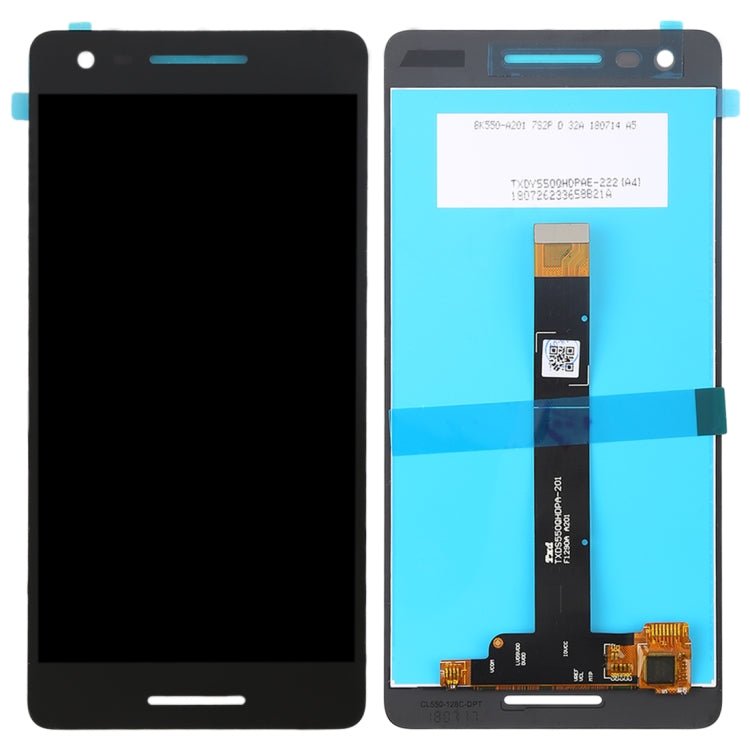 LCD Screen and Digitizer Full Assembly for Nokia 2.1 TA - 1080 TA - 1084 A - 1086 TA - 1092 TA - 1093, For Nokia 2.1 - ORIWHIZ
